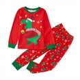 thumbnail image 1 of Gubotare Cute Toddler Girl Christmas Pajamas Fashion Girls Pajamas Toddler Pjs Set Kids Sleepwear 2 Piece Child Clothes Size 6-7 (Red,6-7 Years), 1 of 7