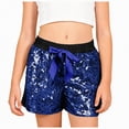 thumbnail image 1 of Gubotare Dance Shorts Girls Toddler Baby Boy Girl Shorts Shorts Summer Casual Elastic Waist Shorts Bottoms 4T 5T (Blue,4-5 Years), 1 of 9