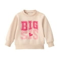 thumbnail image 1 of Gubotare Fall Sweatshirts for Toddler Girls Boys Girls Crewneck Sweatshirts Toddler Baby Sweatshirt Soft Long Sleeve Active Pullover Tshirts Size 18 24 Months (Beige,18-24 Months), 1 of 8