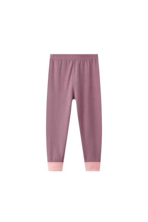 Girl Leggings Premium Winter Footless Knitted Leggings for Girls Soft Comfy & Stylish Winter Wear Size 5T 6T (Purple,5-6 Years)