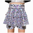 thumbnail image 1 of Gubotare Girl Shorts Girls Active Shorts Sweat Shorts Cute Casual Summer Shorts for Girls Size 6-7 (White,6-7 Years), 1 of 6
