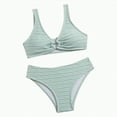 thumbnail image 1 of Gubotare Girls Bathing Suits Tankini Girls'2 Piece Floral Print Bikini Sets Cute Swimsuit Bathing SuitsSize 13-14 (Light Blue,13-14 Years), 1 of 7