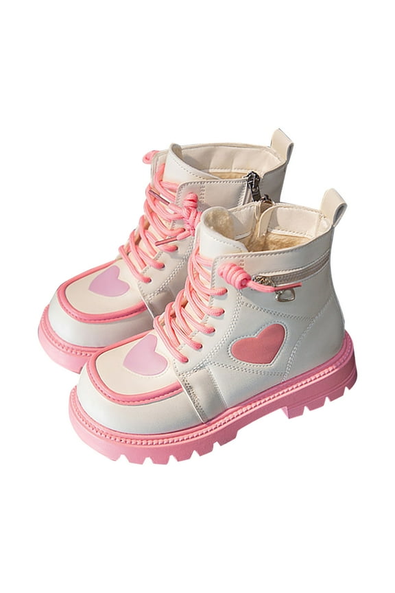 Girls' Boots Leather Girl's and Toddler Cowgirl Boots Western Cowboy Boots for Girls Toddler (Pink,29)