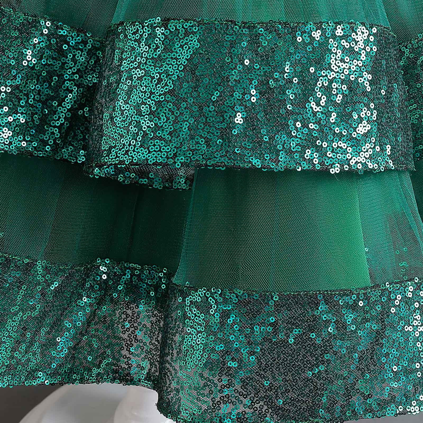 Gubotare Girls Christmas Dresses Girls Fall Dress Elegant Flower Long