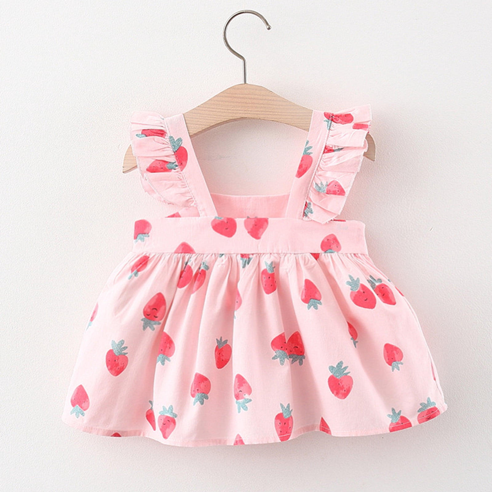 IBTOM CASTLE Toddler Baby Girls Boho Rainbow Tutu Floral Sequin Sleeveless Backless Ruffle Tulle Dress Princess Birthday Party Sundress 3-4 Years...