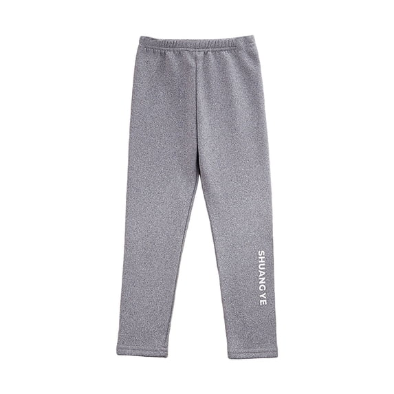Gubotare Girls Fleece Lined Leggings Stretch Leggings for Girls Toddlers Long Pants Size 3T 4T (OTHER,3-4 Years)