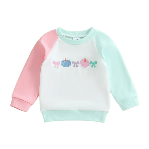 Gubotare Girls Graphic Crewneck Sweatshirt Toddler Baby Girl Sweatshirt Shirts Pullover Top Size 3T 4T (White,3-4 Years)