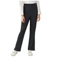 thumbnail image 1 of Gubotare Girls Leggings Athletic Girls Flare Leggings High Waisted Bootcut Yoga Pants Kids Teens Dance Bell Bottoms Stretch Tights (Black,Size 7-8 Years), 1 of 5