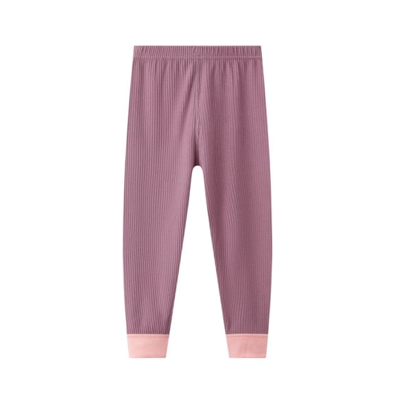 Gubotare Girls Leggings Capri Infant Toddler Soft Knit Leggings Seamless Warmth for Baby Girls' Winter Pants Stockings Size 18 24 Months (Purple,18-24 Months)