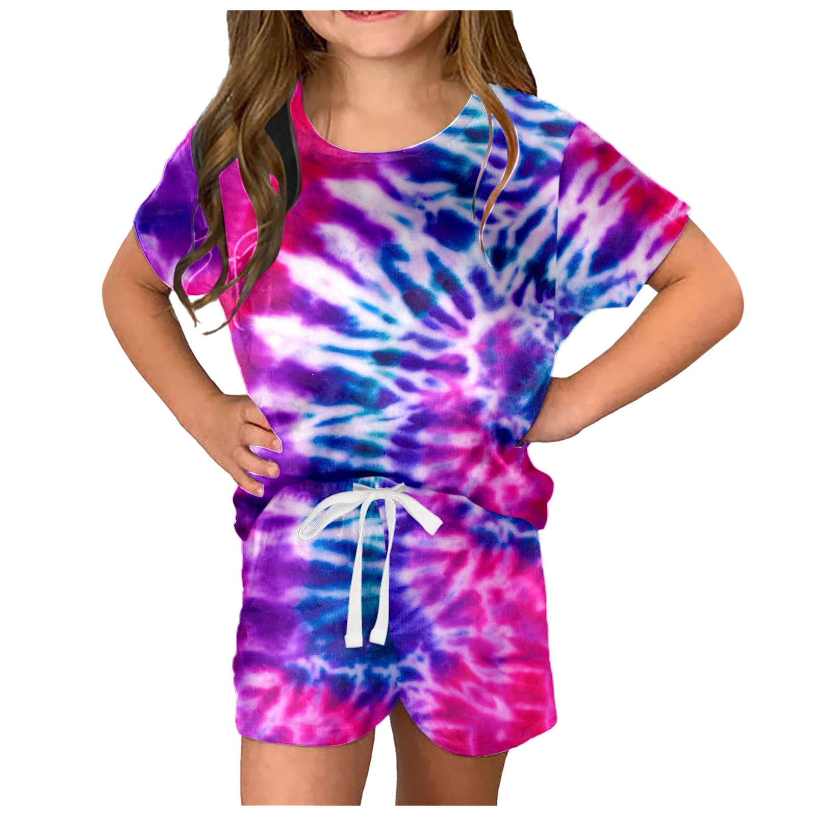 Gubotare Girls Outfits Summer Girl Clothes Kids Girls Summer Outfit ...