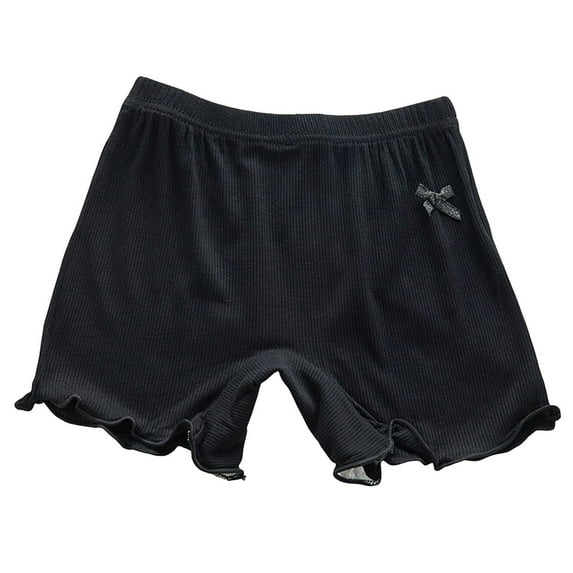Gubotare Girls Panties Brief Girls'Underwear, Pure Comfort Panties, Briefs & Hipsters Toddler Underwear 6 12 18 24 Months 2T 3T 4T 5T 6T (Black,2-3 Years)