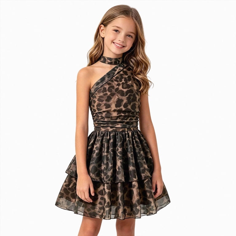 kitty party dress ideas Maqroz For Girls Girls Dresses Size 8 White Sleeveless Cami Dresses Crew Neck Casual A-Line Dresses Party Dresses 10-12 Plus Size Birthday Dress