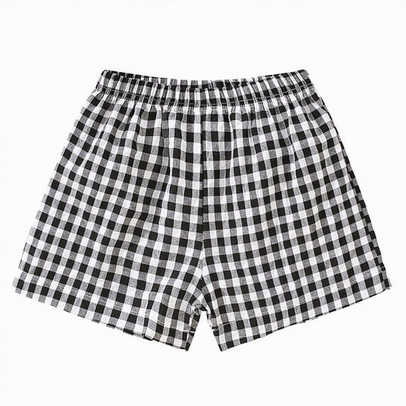 Gubotare Girls Shorts Pajama Girls Athletic Shorts Preppy Shorts for Athletic Gym Teens Casual Clothes Size 7-8 (Black,7-8 Years)