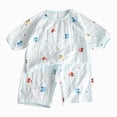 thumbnail image 1 of Gubotare Girls Soft Pajamas Cute Pajamas for Girls Long Sleeve & Pants Pj Set Size 10-11 (Sky Blue,10-11 Years), 1 of 4