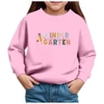 thumbnail image 1 of Gubotare Girls Sweatshirts Kids Toddler Boy Girl Outfit Sweatshirt Long Sleeve Pullover Shirt Fall Clothes Size 4T (Pink,4 Years), 1 of 4