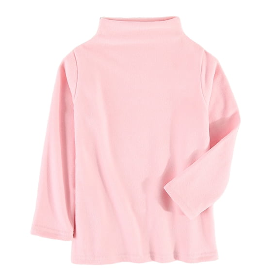 Gubotare Girls T Shirts Kids Pullover Long Sleeve Shirt – Unisex Top for Boys Girls – Warm Long Sleeve Tee Size 6-7 (Red,6-7 Years)