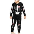 thumbnail image 1 of Gubotare Halloween Toddler Pajamas Two Piece Boys Pajamas 2Piece Toddler Kids Pjs Sets Toddler Clothes Sleepwears Size 2t 3t (Pink,2-3 Years), 1 of 8