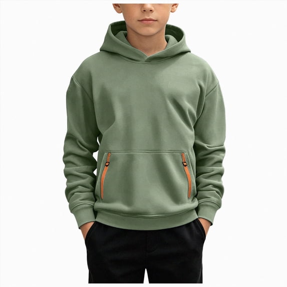 Gubotare Hoodie for Kids Crew Hooded Sweatshirt Toddler Kids Hoodie Size 10-11 (AG,10-11 Years)