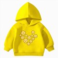 thumbnail image 1 of Gubotare Hoodie for Toddler Boys Long Sleeve Toddler Kid Boy Casual Hoodie Sweatershirt Pullover 18 24 Months (Yellow,18-24 Months), 1 of 7