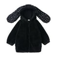 thumbnail image 1 of Gubotare Hoodies for Boys Fleece Toddle Girls Jacket Zip Up Fuzzy Fleece Jacket Warm Coat Outerwear Size 7-8,(Black 7-8 Years), 1 of 4