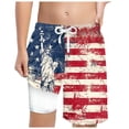 thumbnail image 1 of Gubotare Independence Day Swim Trunk Boy Boys Swim Trunks Anti-Chafe Swim Shorts Quick Dry Bathing Suits Swimwear (Dark Blue,Size 13-14 Years), 1 of 4