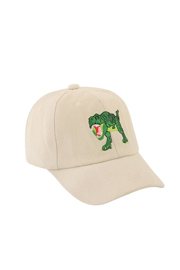 Baseball Cap Kids Washed Low Profile UPF 50+ Plain Baseball Cap Hat (Khaki,One Size)