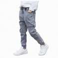 thumbnail image 1 of Gubotare Jeans for Little Boys Loose Baby Boy Jeans,Small Kid Elastic Denim Pants 4T 5T (Light Gray,4-5 Years), 1 of 4