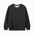thumbnail image 1 of Gubotare Kid Sweatshirt Boy's Long Sleeve Crewneck Sweatshirt Size 7 (Grey,7 Years), 1 of 4