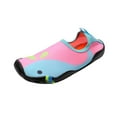 thumbnail image 1 of Gubotare Kid Water Shoes Water Shoes for Kids Boys Girls Wide Toe Barefoot Quick Dry for Beach Swim Pool Surf Aqua Sports (Pink,Big Kids 2), 1 of 5