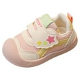 thumbnail image 1 of Gubotare Kids' Baby Hook & Loop Sneakers Boys Shoes (Pink,18-24 Months), 1 of 9