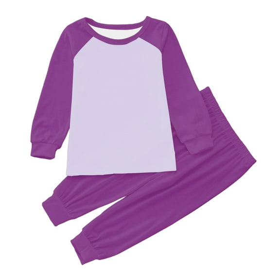 Gubotare Kids Pajamas Boys Pajamas Pjs Toddler 2 Piece Sleepwear Kids Clothes Set 5T 6T (Purple,5-6 Years)