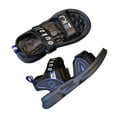 thumbnail image 1 of Gubotare Kids Sandals Boys Double Strap Sandals for Boys - Rubber Sole Amphibian Shoes for Beach, Pool, Hiking, Walking & Sports Size 13 (Black,13 Little Kids), 1 of 5