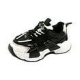 thumbnail image 1 of Gubotare Kids Sneakers Girls Baby Girls Walking Shoes Sneakers Shoes Breathable Lightweight Shoes Size 13.5 (Black,Little Kids 13.5), 1 of 7
