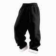 thumbnail image 1 of Gubotare Kids Sweatpants Baby Boys Pants Infant Joggers Sweatpants 5T 6T (Black,5-6 Years), 1 of 1