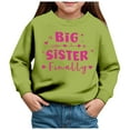 thumbnail image 1 of Gubotare Kids Sweatshirts for Girls Toddler Baby Girl Boy Sweatshirt Long Sleeve Shirt Crewneck Sweater Top Fall Size 5T (Green,5 Years), 1 of 4