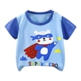 thumbnail image 1 of Gubotare Kids T Shirts Short Sleeve Tie Dye T-Shirts for Boys and Girls - Tie Dye T Shirts for Little Kids & Big Kids Sizes 3-4T (Blue,3-4 Years), 1 of 4