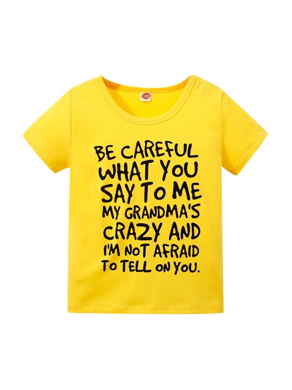 Kids Tshirts Boys Toddler Baby Boys Cowboy Shirts Western Retro Graphic T Shirt Rodeo Party Outfit Summer Tees Short Sleeve Tops Clothes Sizes 3-4T (Yellow,3-4 Years)