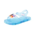 thumbnail image 1 of Gubotare Little Girl Sandals Girls' Flat Sandals Sparkling Butterfly Mary Jane Shoes for Toddler Princess Dress-Up Summer Casual Sandals (Blue,Size 7), 1 of 7
