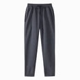 thumbnail image 1 of Gubotare Loose Pants for Women Wide Leg Sweatpants Women Trendy Fleece Lined Baggy Sweat Pants Athletic Sweatpant with Pockets (Dark Gray,S), 1 of 4