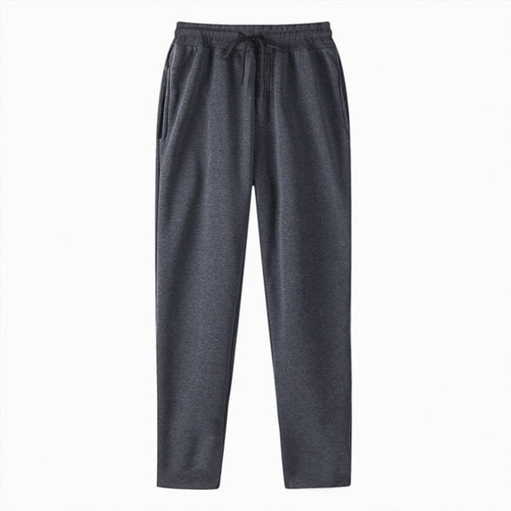 Gubotare Loose Pants for Women Wide Leg Sweatpants Women Trendy Fleece Lined Baggy Sweat Pants Athletic Sweatpant with Pockets (Dark Gray,S)