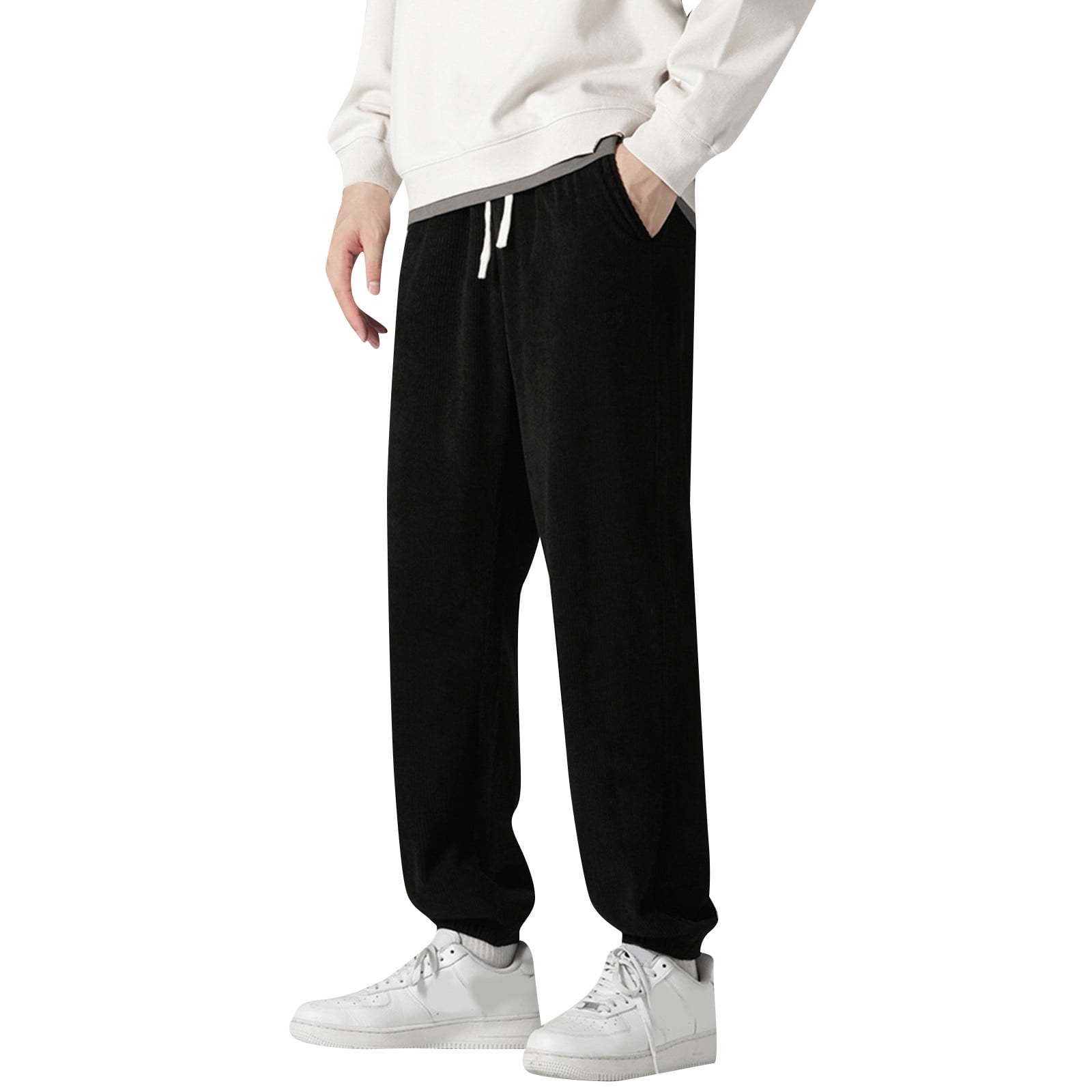 Gubotare Men'S Jogger Sweatpants Men's Sweatpants Sherpa Lined