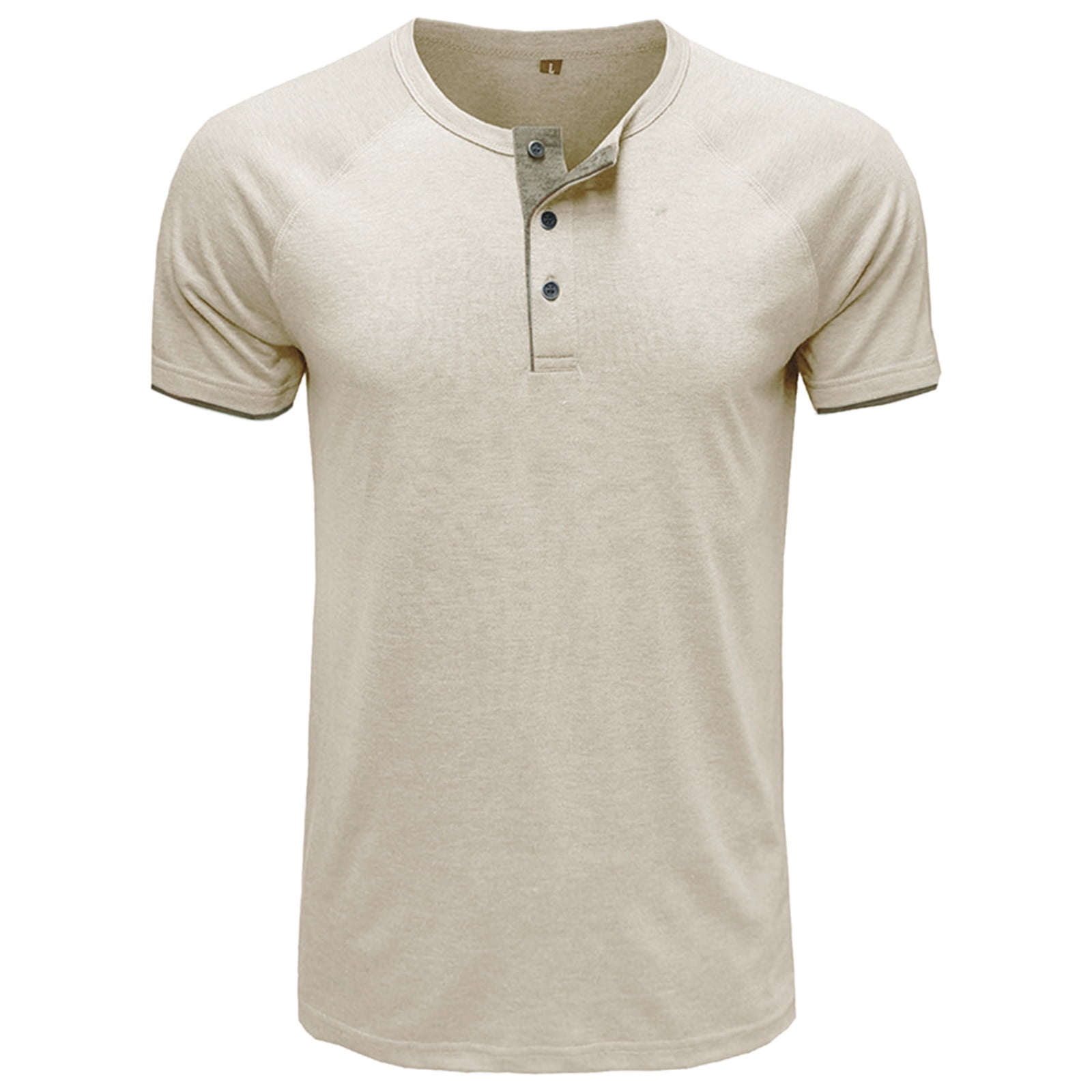 Gubotare Men'S T-Shirts Men's T-Shirts Solid Short Sleeve V-Neck T ...