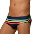 thumbnail image 1 of Gubotare Men's Brief Swimsuit Swimming Briefs for Training and Bathing Comfortable fit (Black,XL), 1 of 7