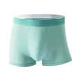 thumbnail image 1 of Gubotare Men's Panties Big and Tall Men's Tagless Boxer Briefs-Multiple Colors (Green,3XL), 1 of 4