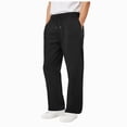 thumbnail image 1 of Gubotare Men's Pants Men's Relaxed Fit Jogger Sweatpants with Drawstring (Black,L), 1 of 7