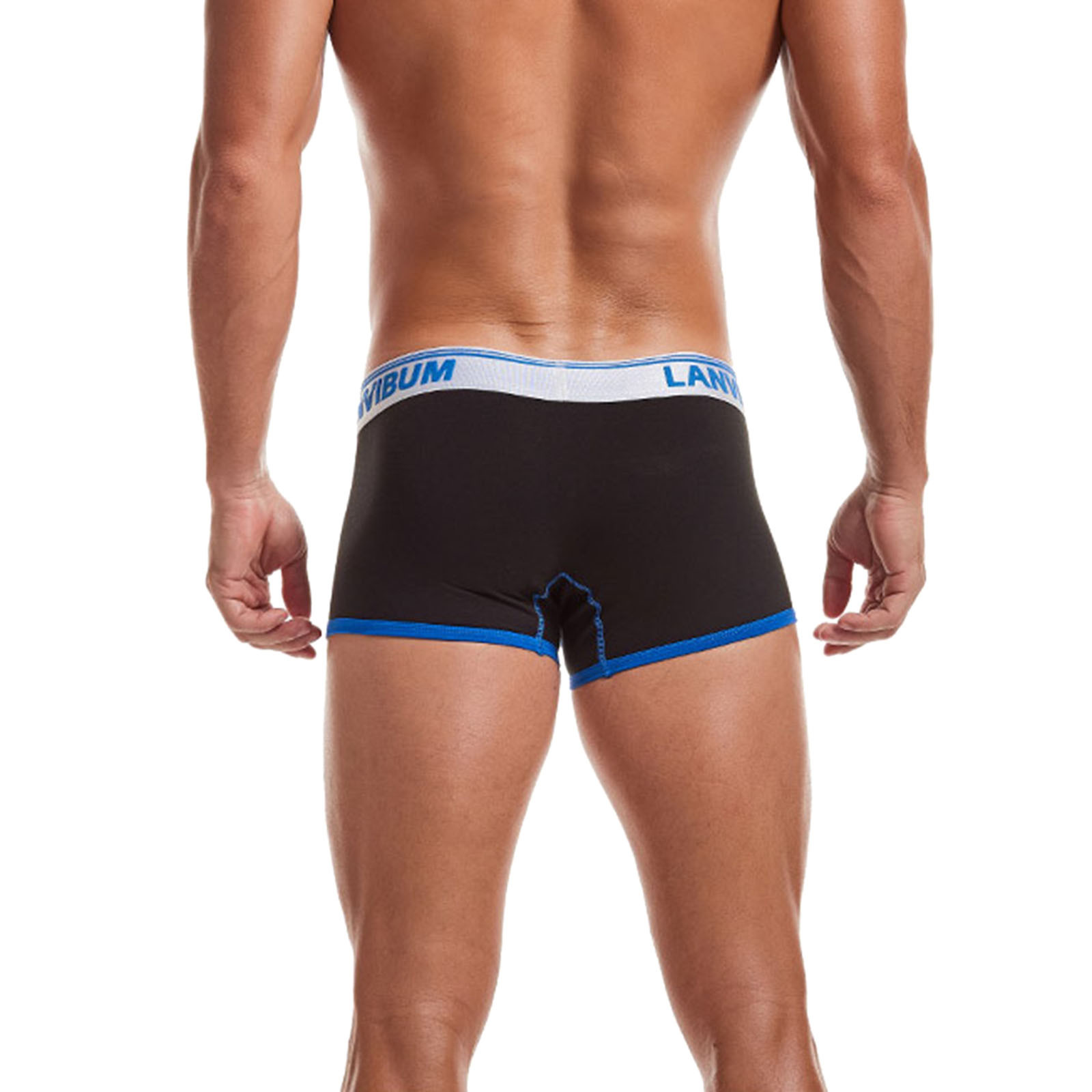 Gubotare Men's Underwear Big and Tall Men's Underwear Second Skin Trunk