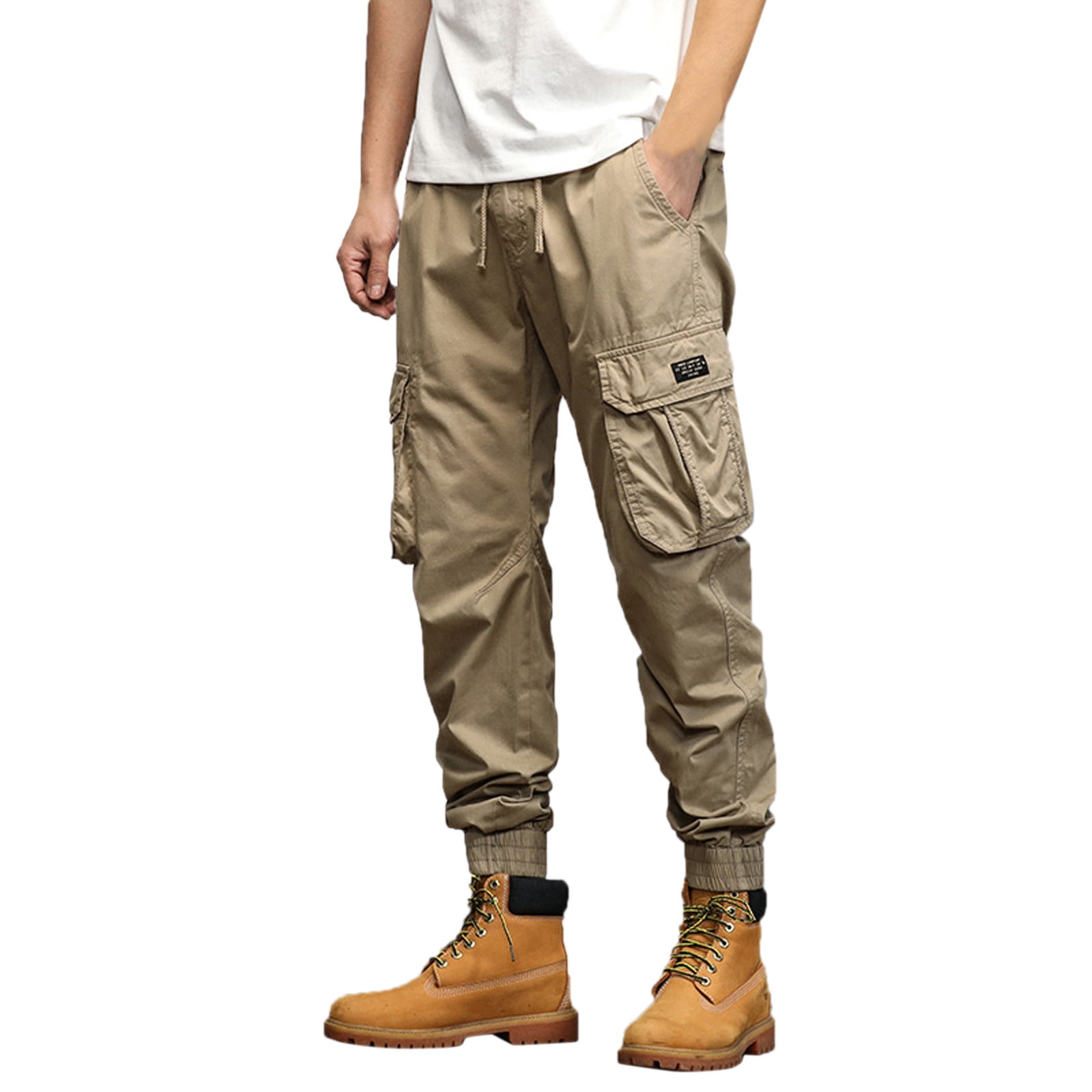 Gubotare Mens Cargo Pants Work Cargo Pants for Men Ripstop Mens Cargo