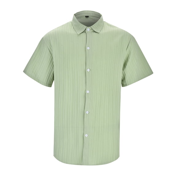 Gubotare Mens Hawaiian Shirts Short Sleeve Rick and Morty Adult Unisex Hawaiian Floral Dancing Light Weight Button Up Shirt (Green,3XL)