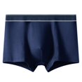 thumbnail image 1 of Gubotare Mens Underpants Big and Tall Men's Cotton Stretch Total Support Pouch Boxer Brief (Blue,XXL), 1 of 2