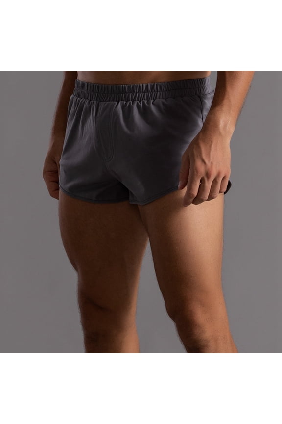 Mens Underwear Briefs Men's Underwear Multipack Cotton Classics Boxer Briefs,Dark Gray L